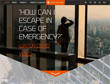 Tablet Screenshot of evacuator.com